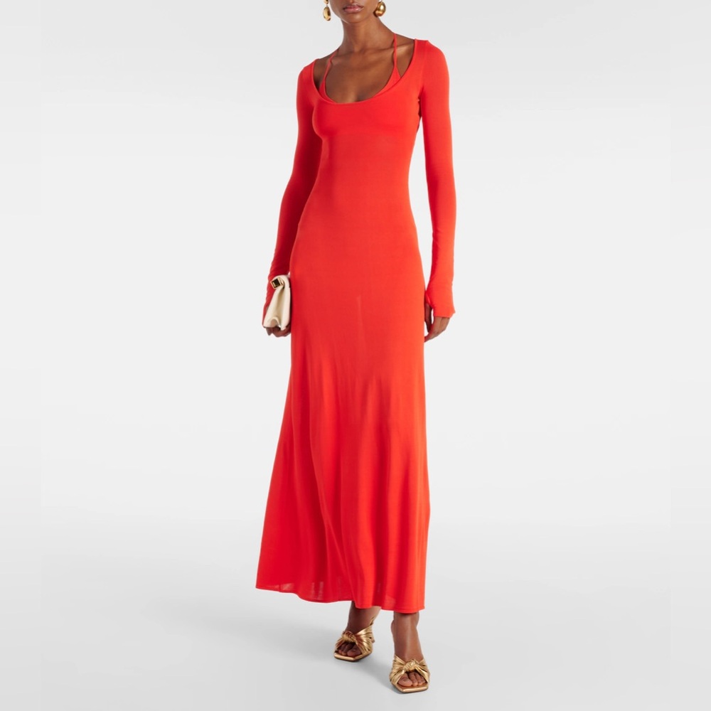 SIR Valejo Halter knit maxi dress NWT 1